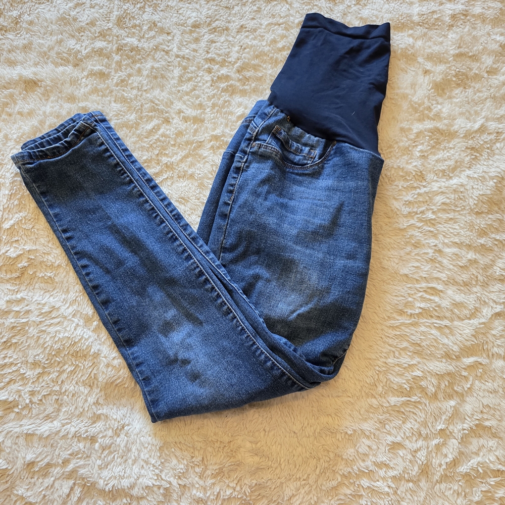 Women's Blue Maternity Jeans